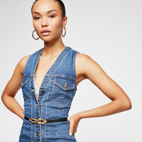 Free People Dresses & Skirts - FP Denim dress